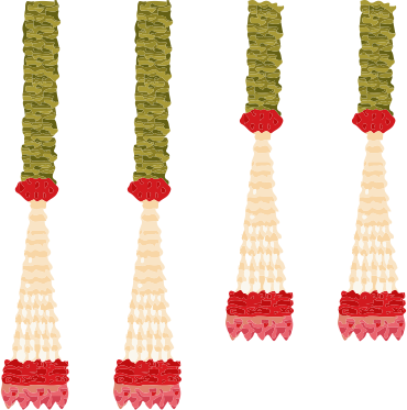 Flower Garland Left