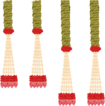 Flower Garland Right